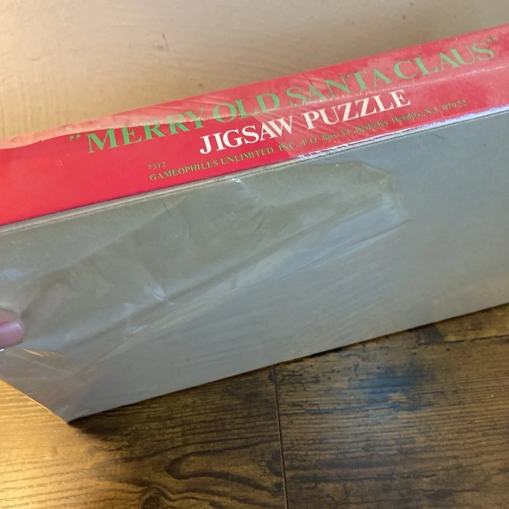 Merry Old Santa‎ Claus Jigsaw Puzzle Vtg 1973 Thomas Nast Harpers Weekly 500pc